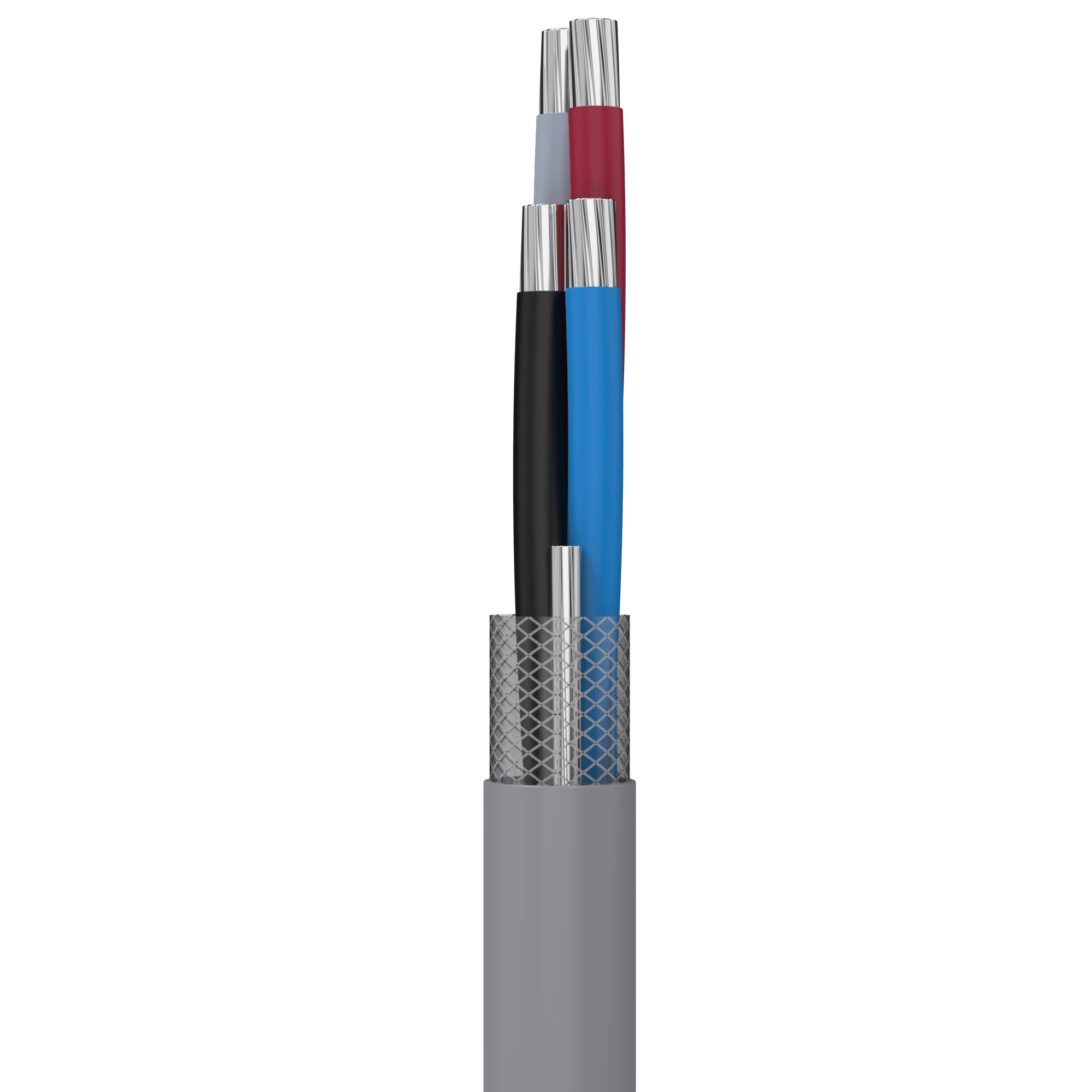 UL Type SE Style R, Aluminum UL Type XHHW Conductors, 90°C Dry or Wet, Rated 600 V